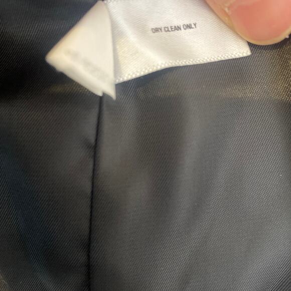 GAP Velour Black Men’s Blazer Jacket Button Close EUC Sz Sm Cotton Career Preppy - Picture 9 of 13